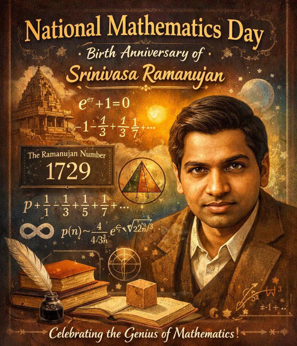 Metallurgical - The birth anniversary of Srinivasa Iyengar Ramanujam ...