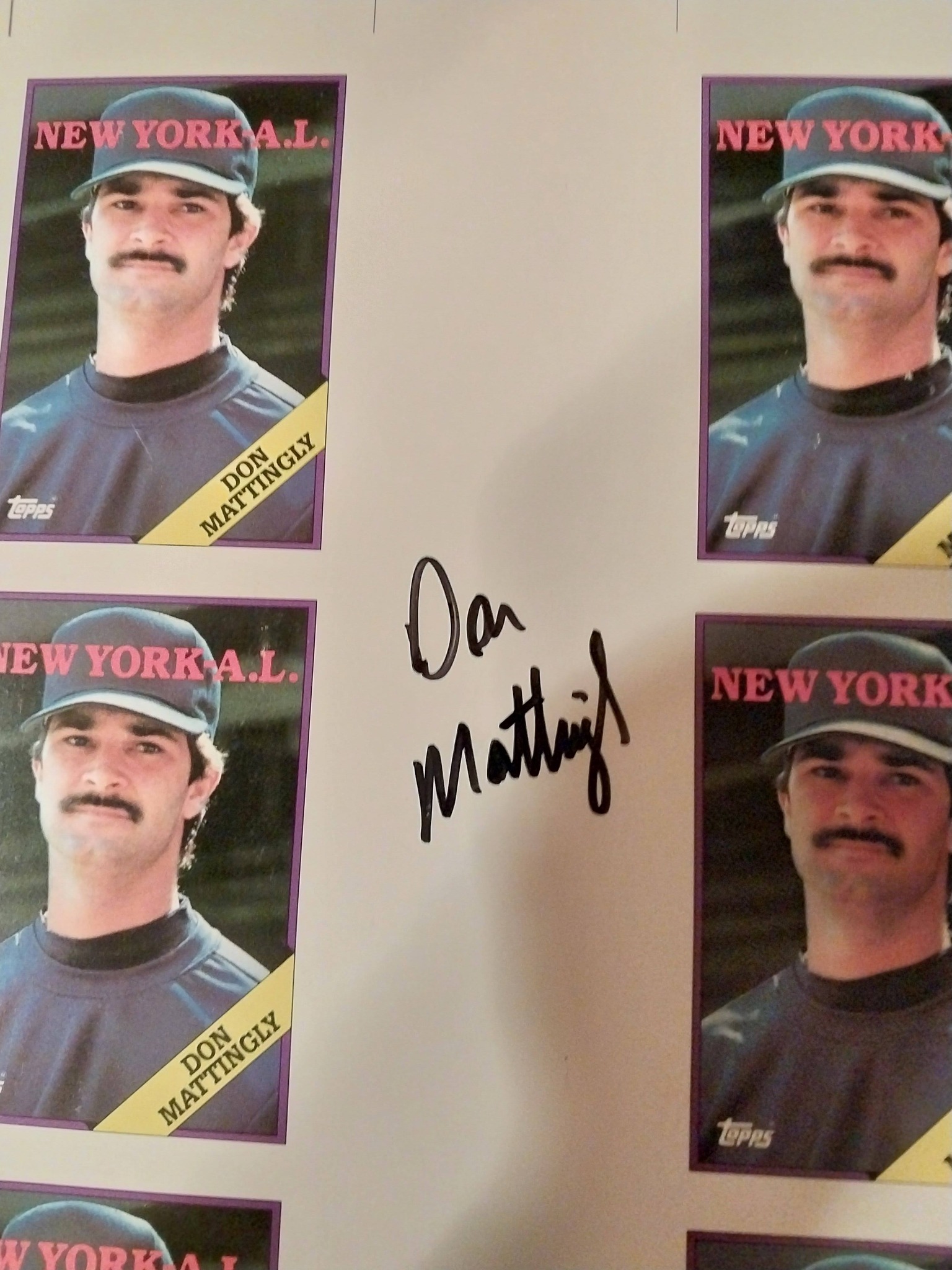 Do you have a 1983 Don Mattingly rookie card?