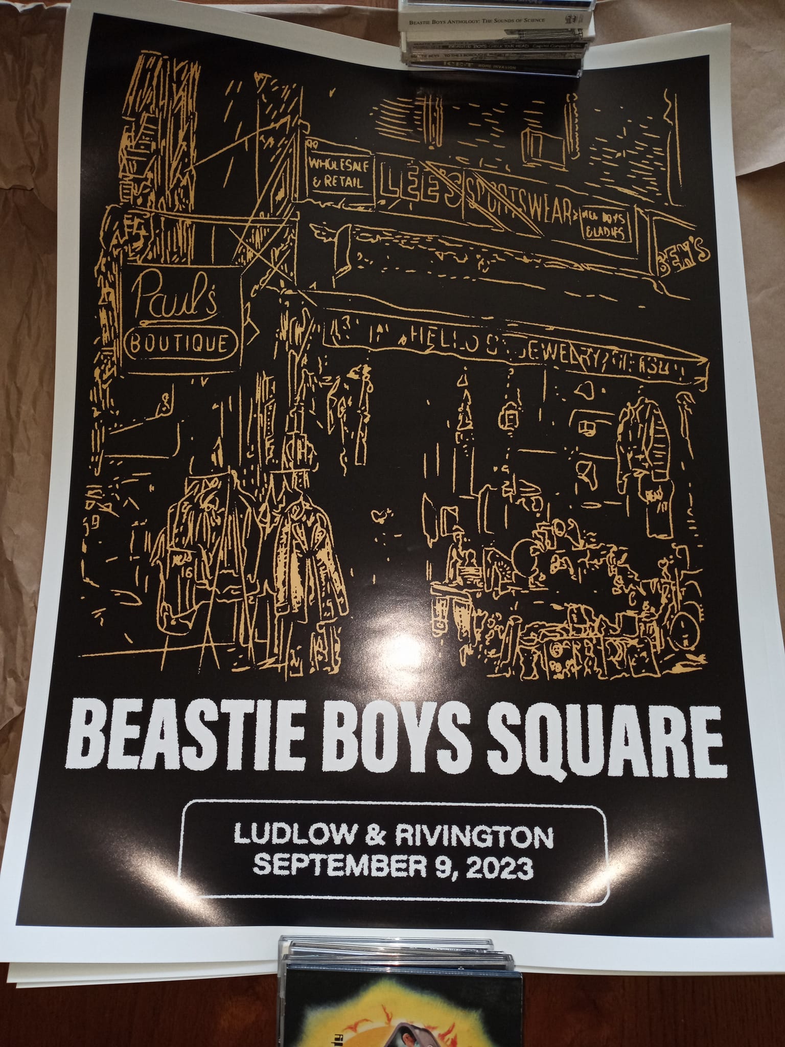 コレクション BEASTIE BOYS STORY POSTER BY LOSEL YAUCH The most important print for Beastie Boys Story was made by Losel