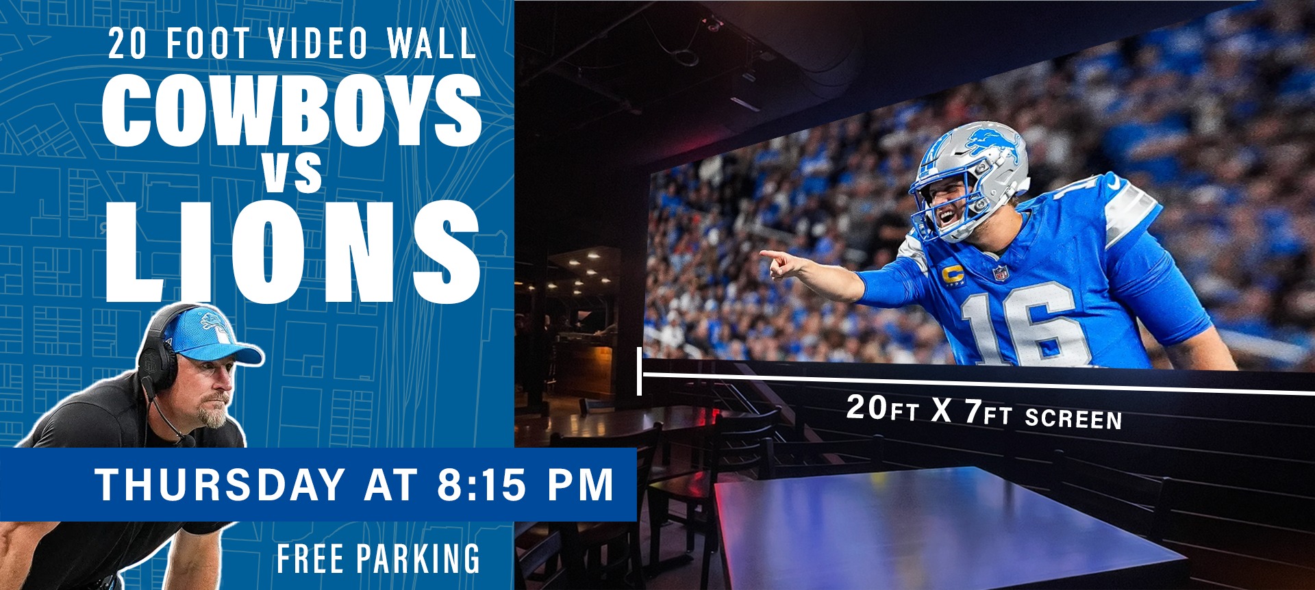 Dallas Cowboys versus the Detroit Lions - Thursday Night Football at ...