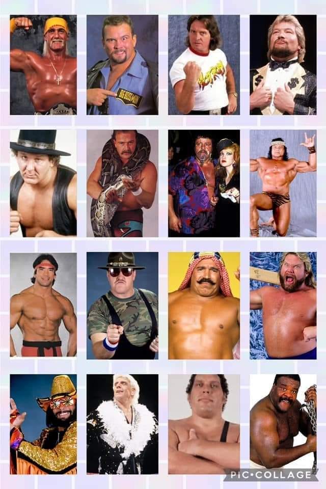 How many of these WWF legends can you name? 🤔