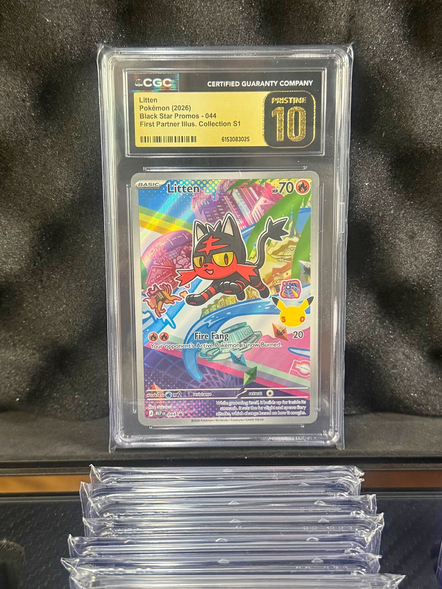 pokemon card litten s-304 259/SM-P Promo Station event prize 2018 Japanese  Spoon TCG The item available is listed in the Title This little Litten card previews