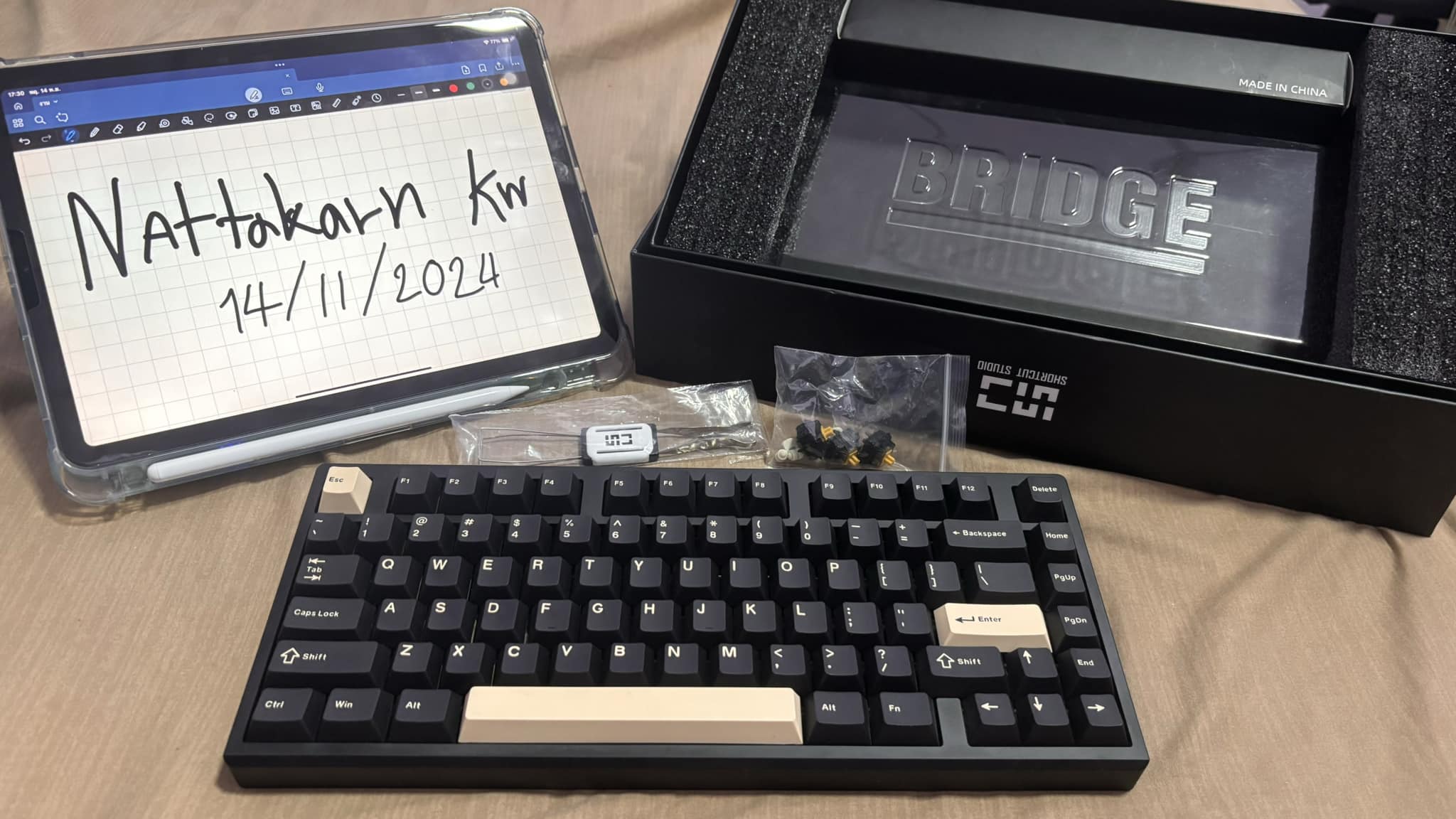 Thailand Keycap and Mechanical Keyboard by KEYPRO | Bridge 75 He | Facebook