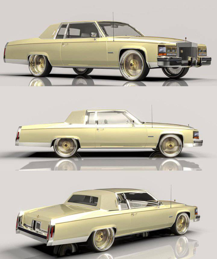 Rare 1984 Cadillac Coupe Deville with 18