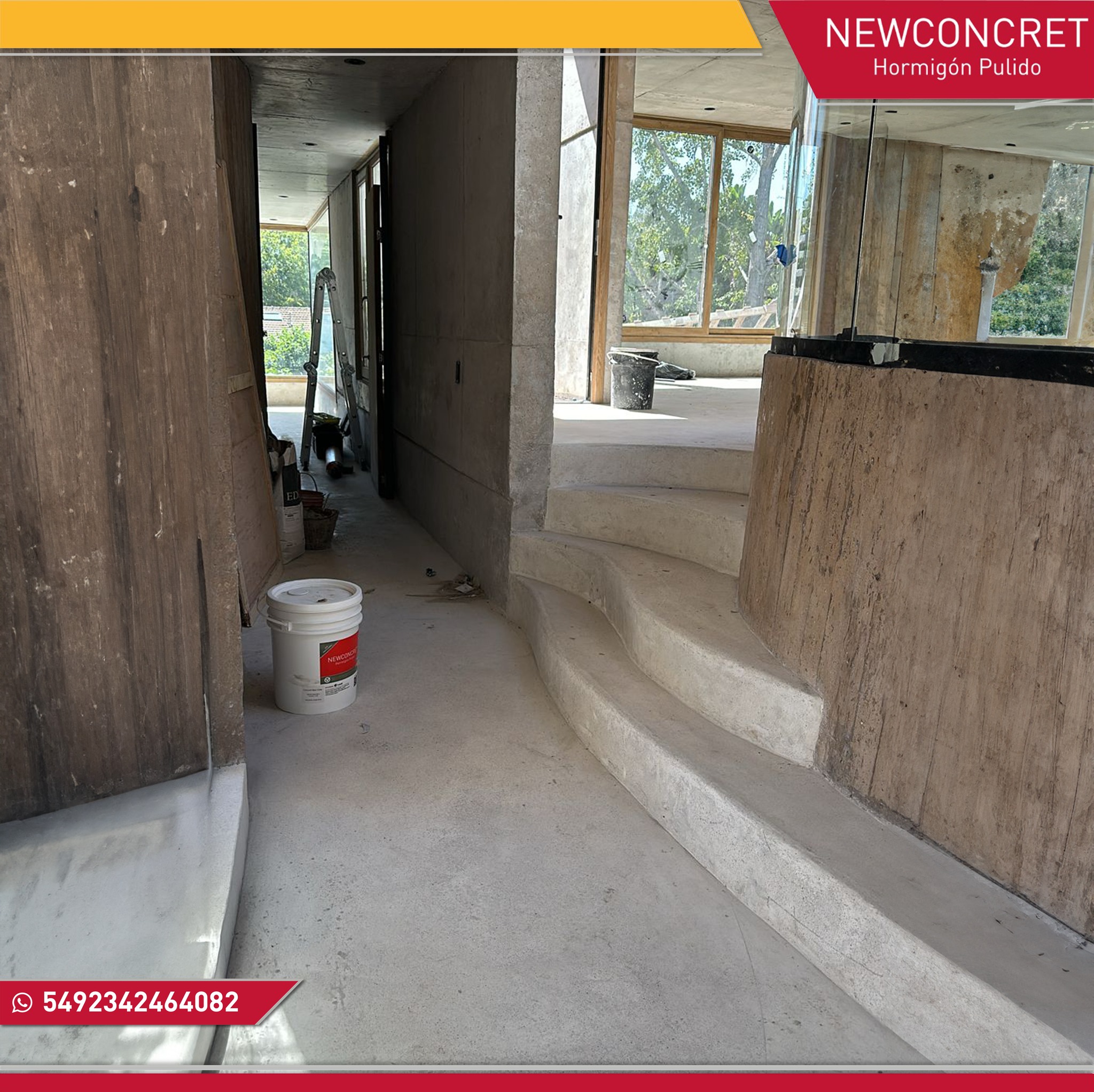 NewConcret - Les compartimos el trabajo realizado por...