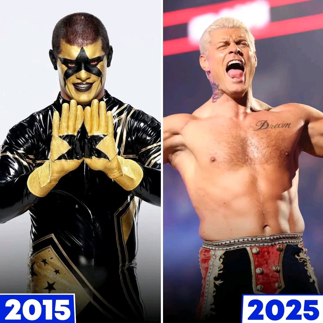 WWE Superstars: 2015 ➡️ 2025 🔥 Who's the biggest glow up?