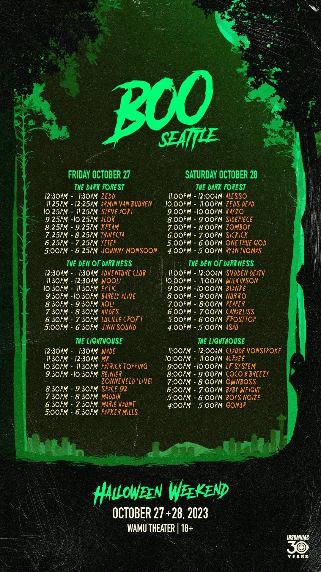 Electric Nights Seattle