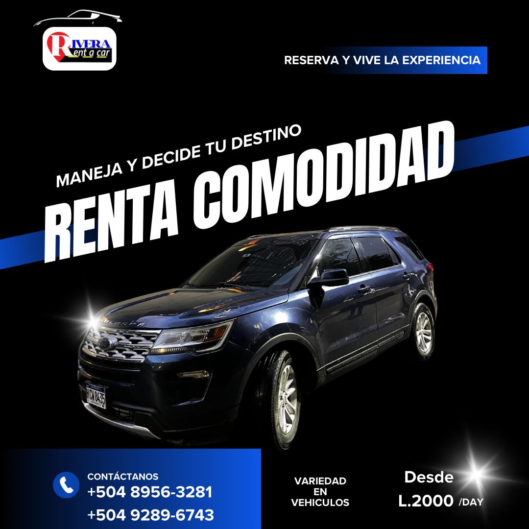 Rivera Rent a Car | San Pedro Sula