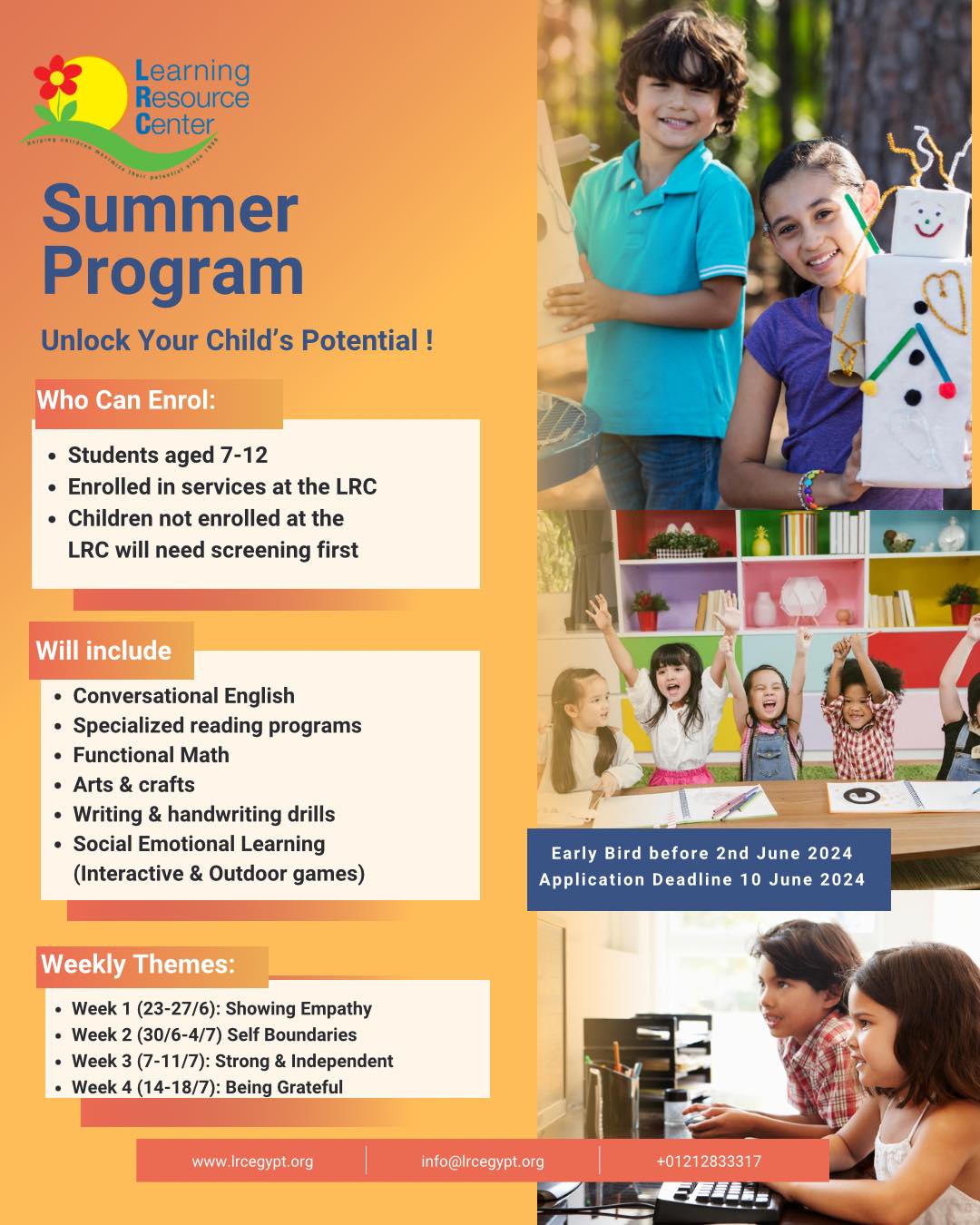 🌞 Exciting News Alert! 🌞... - Learning Resource Center (LRC)