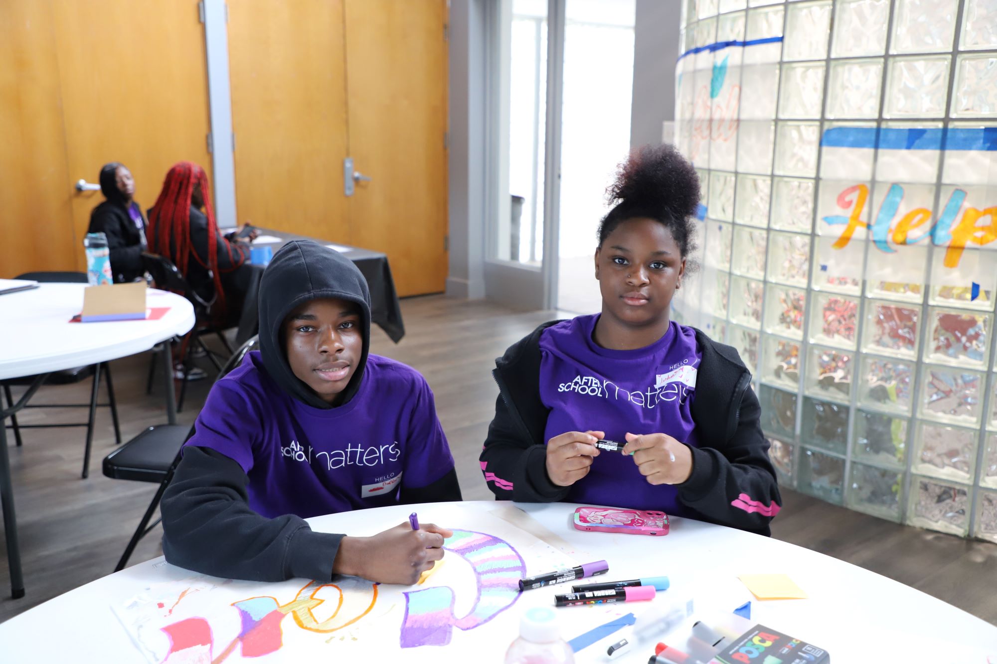 🎨 Community mural in the works!... - After School Matters