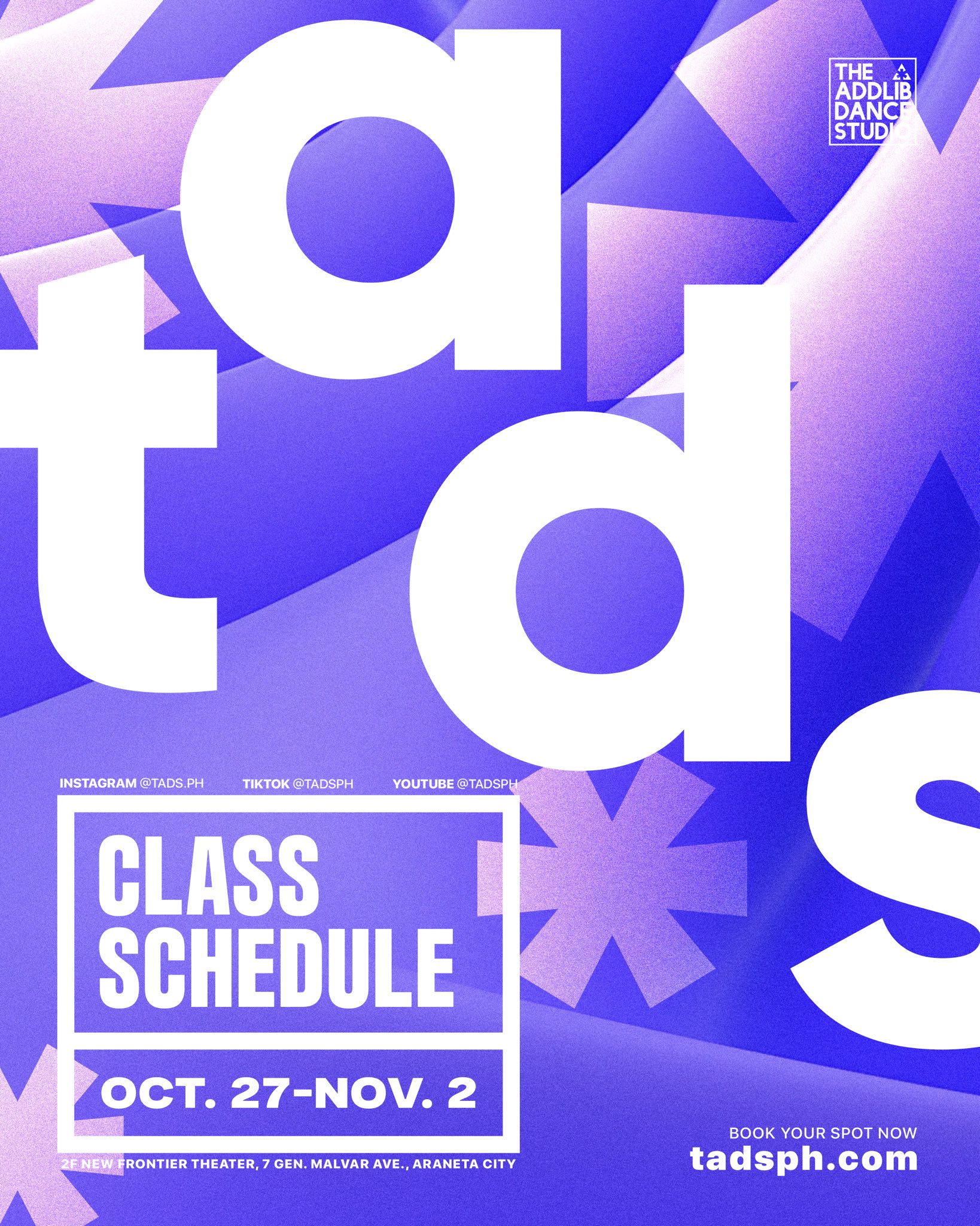 Here’s our full schedule for the... - The Addlib Dance Studio | Facebook