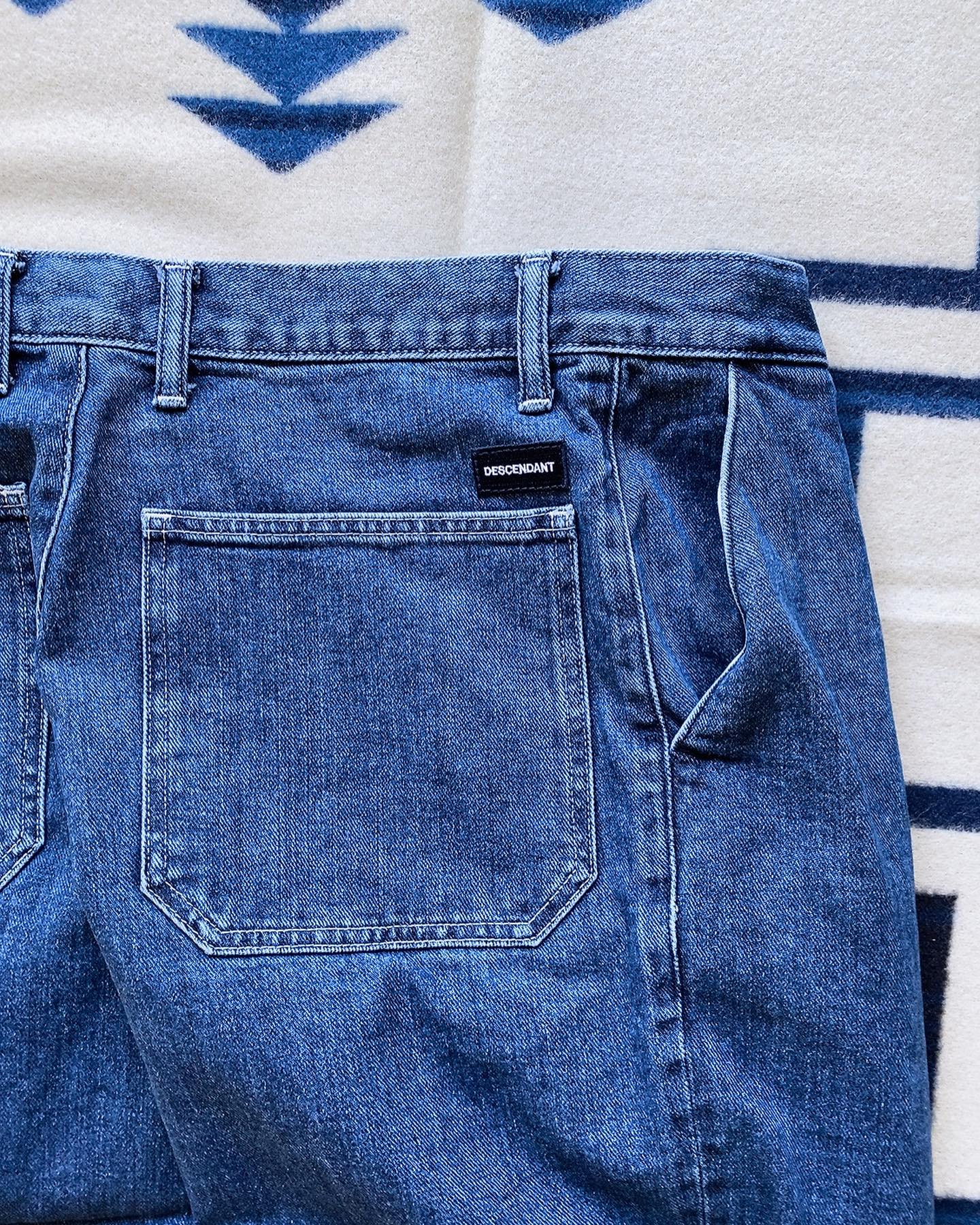DESCENDANT GALLEY DENIM TROUSERS #descendant #dcdt #dcdt_2014