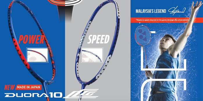 Yonex Duora10 LCW ไม้แบดใหม่ในตำนานของชายเดี่ยว Lee Chong Wei เป็นไม้ ...