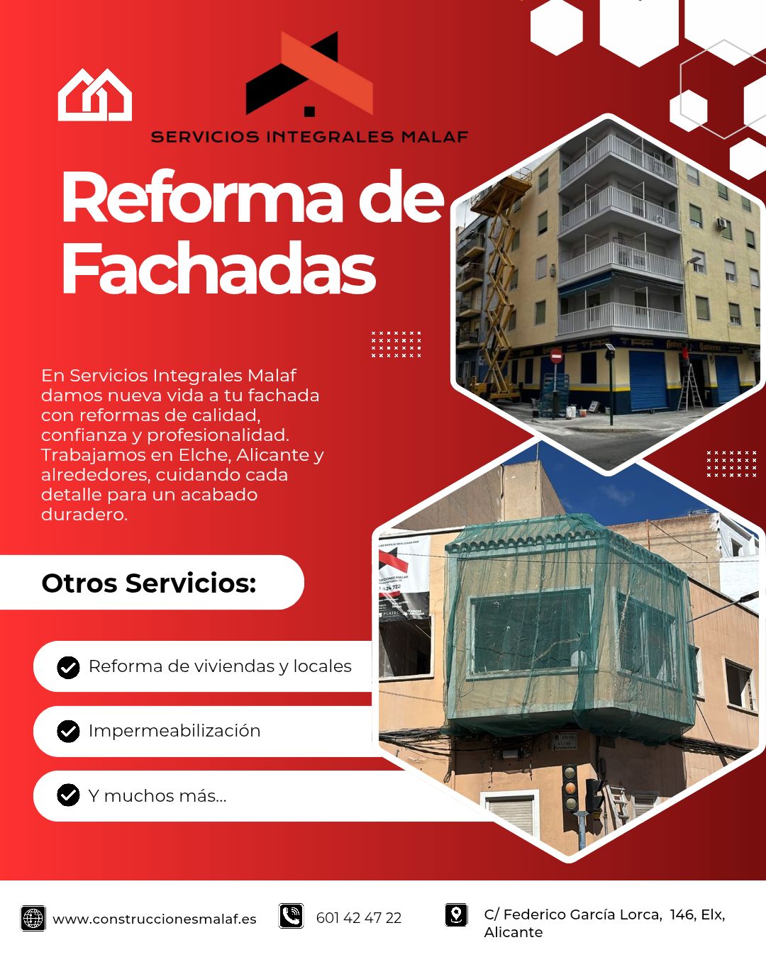 Servicios - 🏗️ En Servicios Integrales Malaf sabemos que una fachada ...