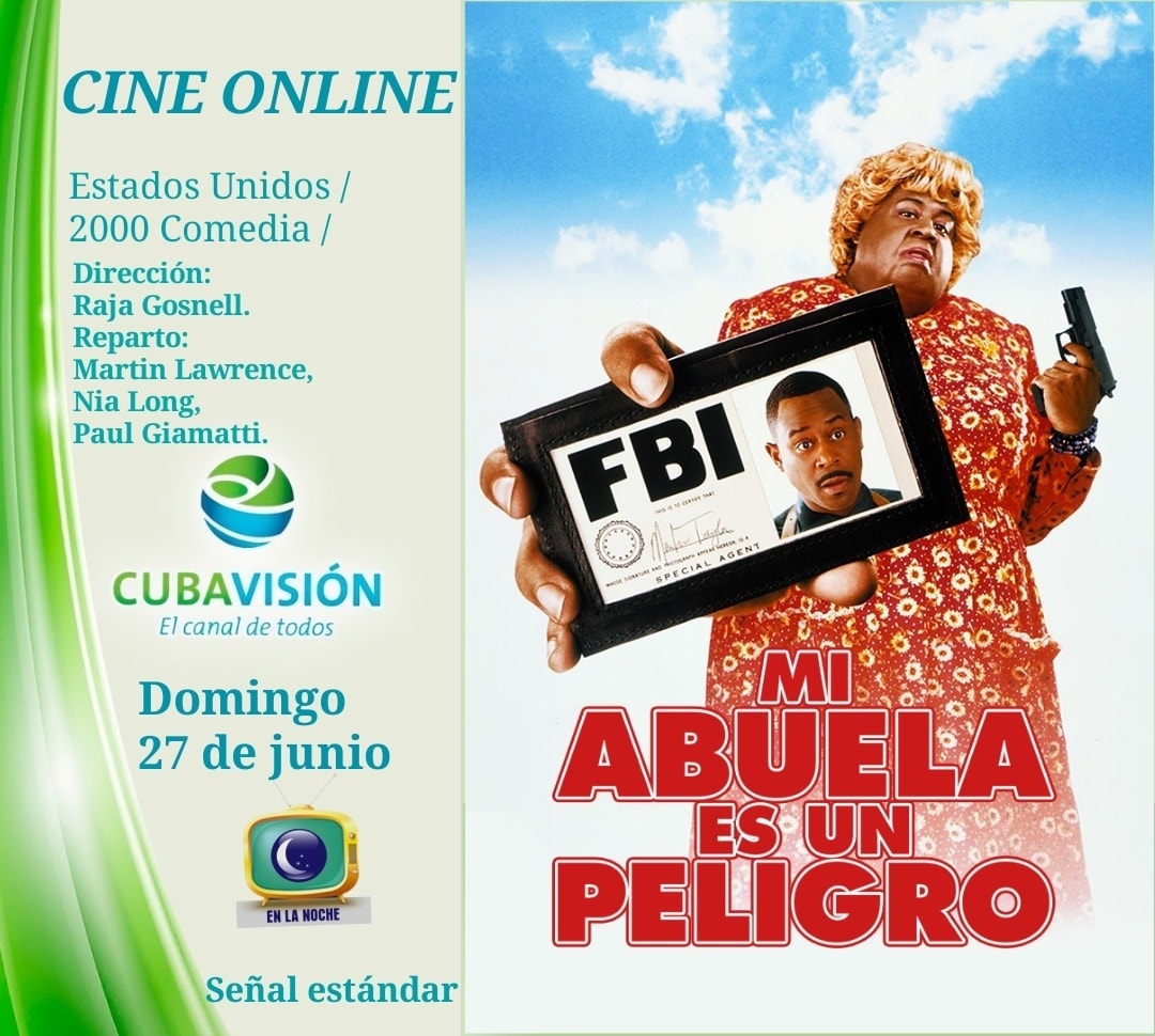 📽CINE ONLINE -Mi abuela... - Cubavisión El canal de todos | Facebook