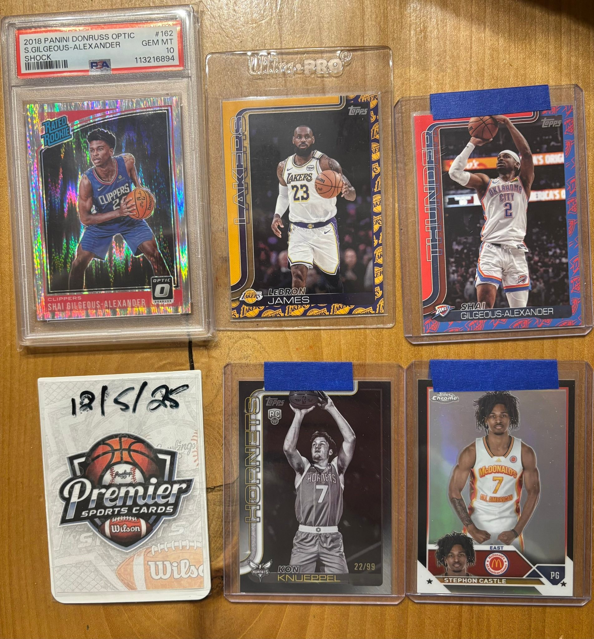 NBA SINGLES FOR SALE!