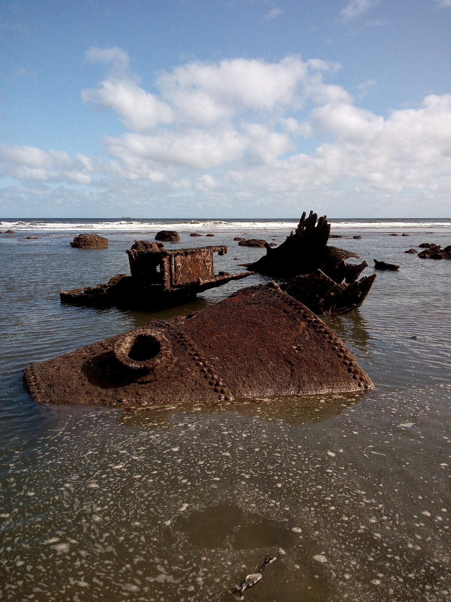 Beautiful Britain | 19/09/2020 low tide at Blackhall Rocks on Durham ...