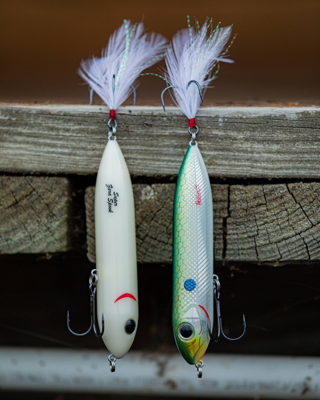 Heddon Super Zara Spook for clear water fishing