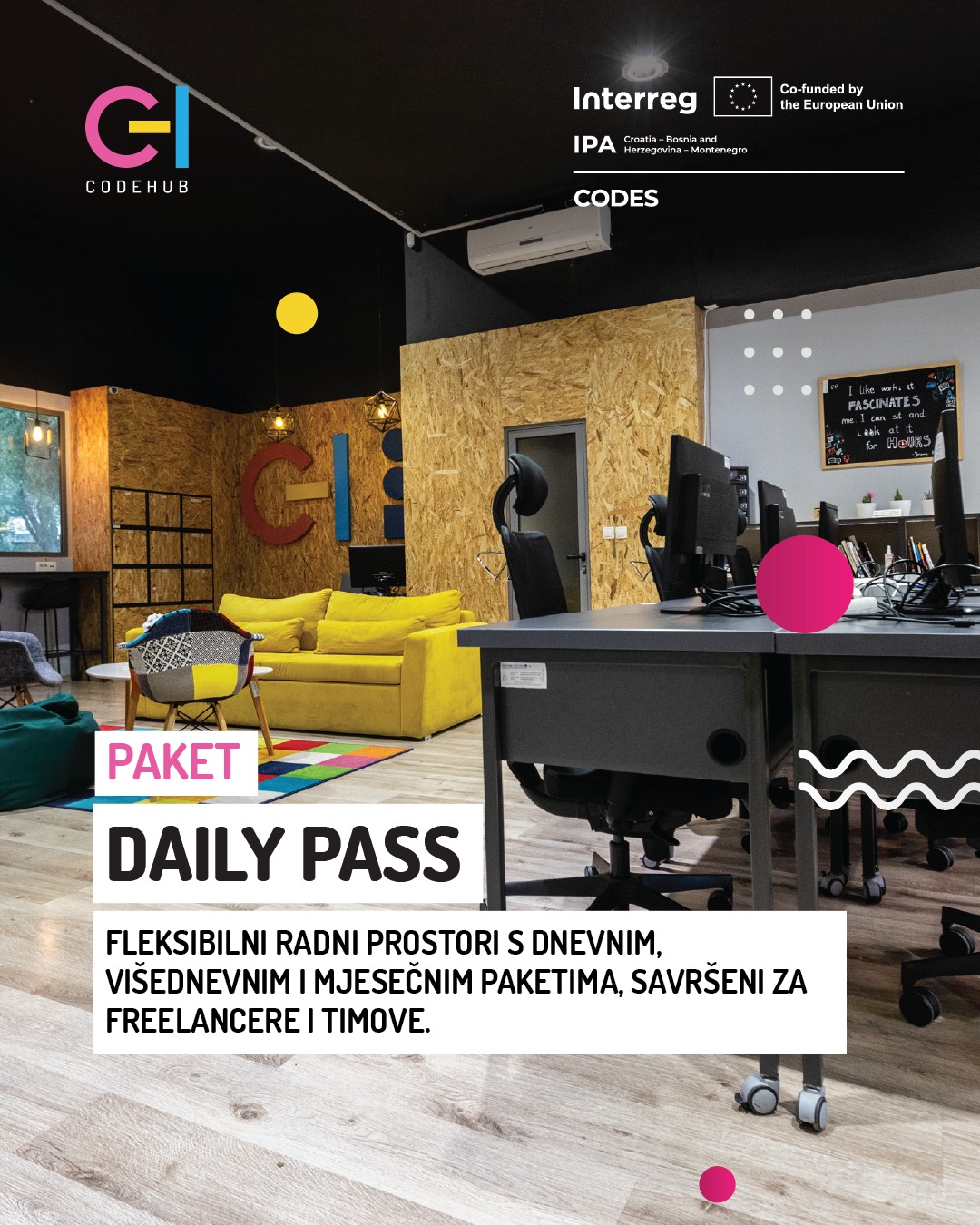 Code Hub Mostar - CODE HUB – DAILY PASS 💻⚡ Treba ti... | Facebook