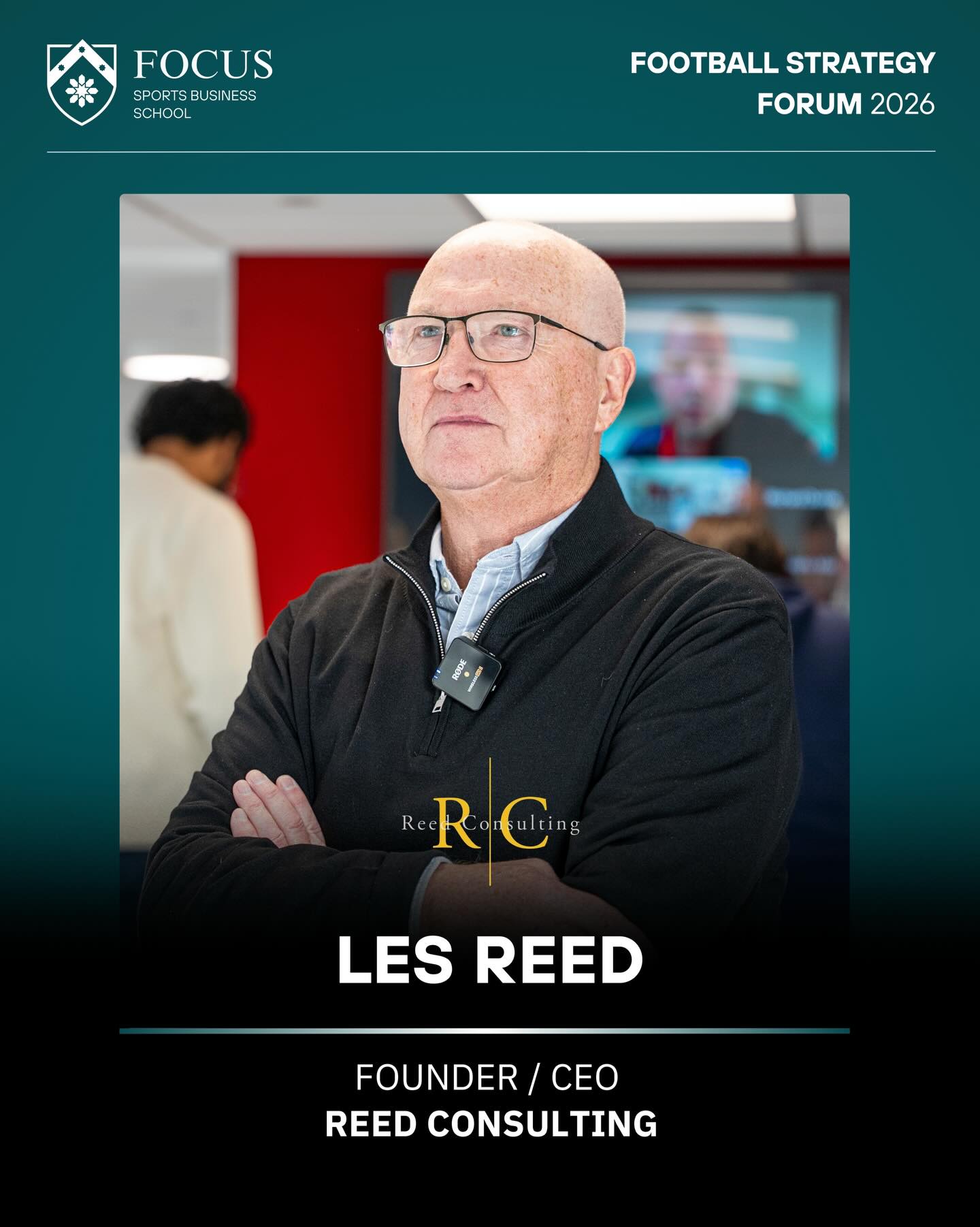 Focus - Les Reed joins the FOCUS Football Strategy Forum 2026. Across ...