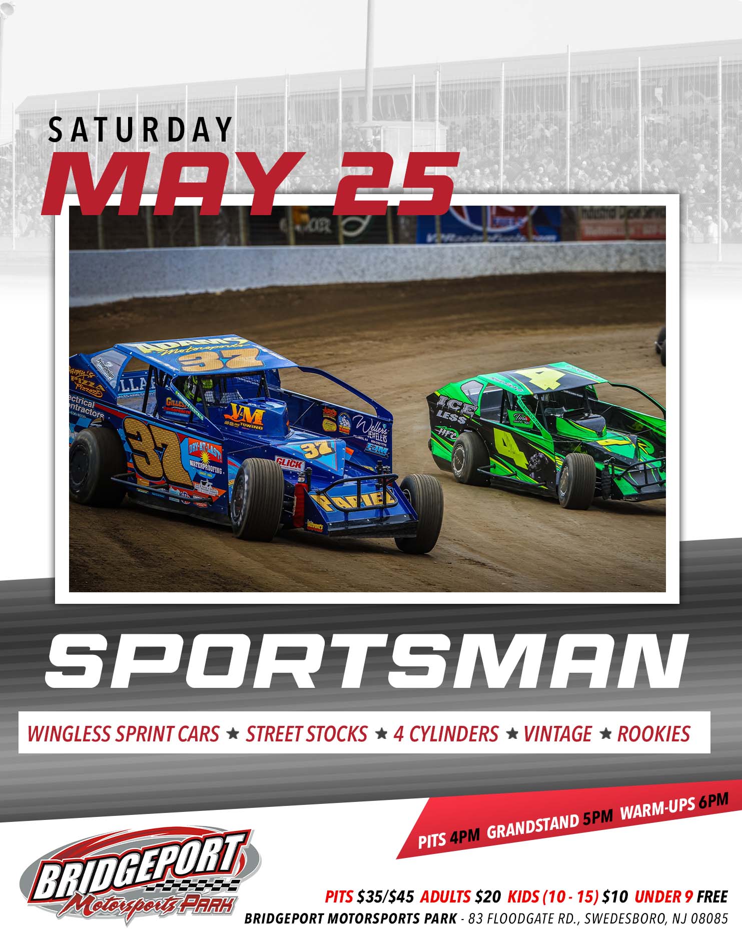 ‼️ 2 DAY HOLIDAY WEEKEND OF RACING... - Bridgeport Speedway