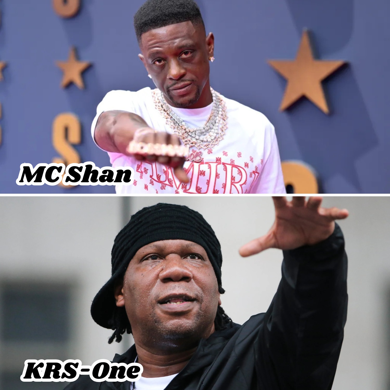 MC Shan and KRS-One are iconic figures in hip-hop, particularly 