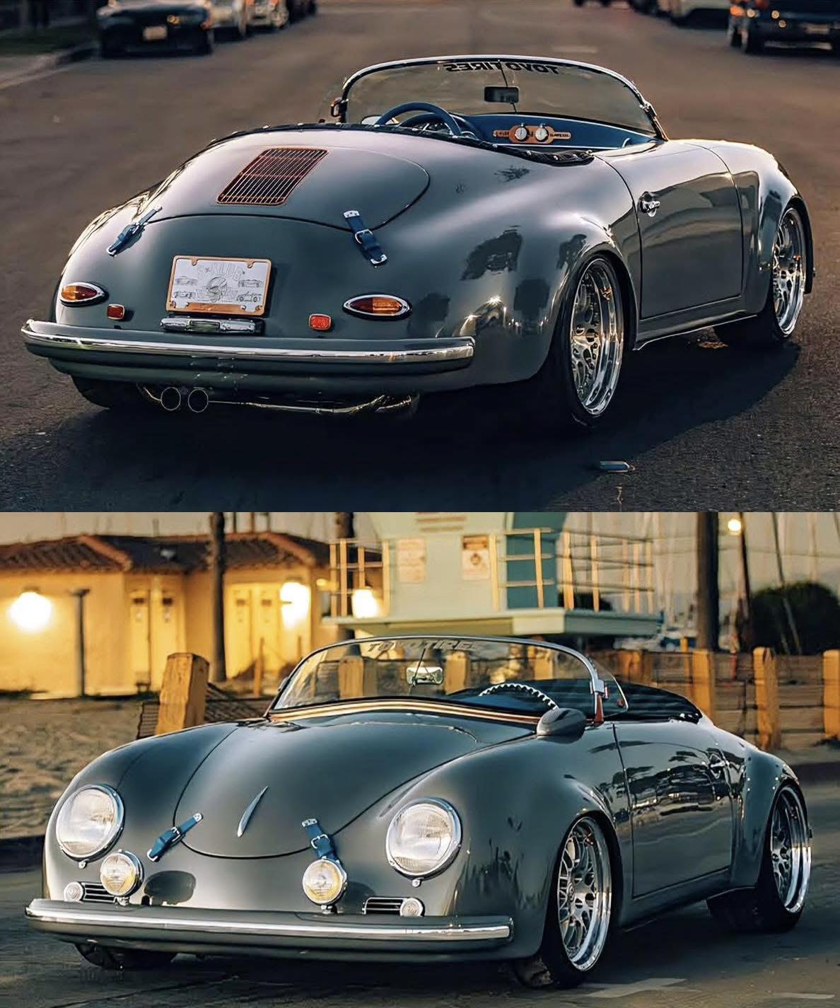 Auto - This kit Porsche 356 looks incredible with that lowered stance ...