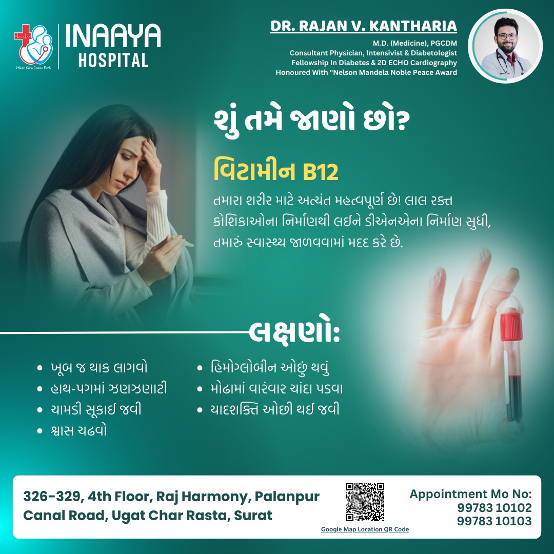 Inaaya Hospital - Understanding the Importance of Vitamin...