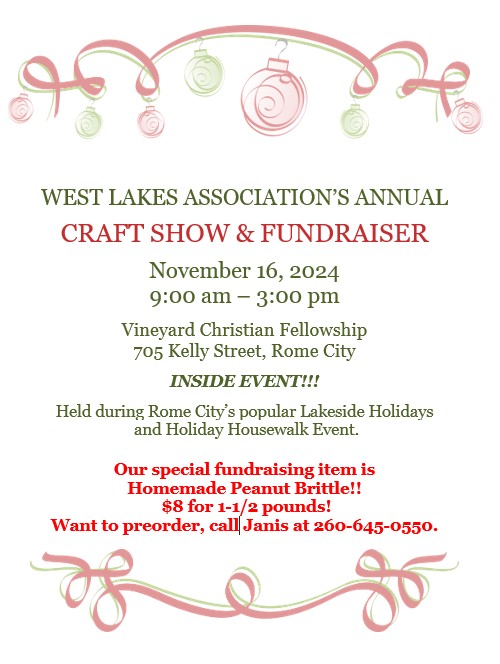 MARK YOUR CALENDAR - November... - West Lakes Association | Facebook