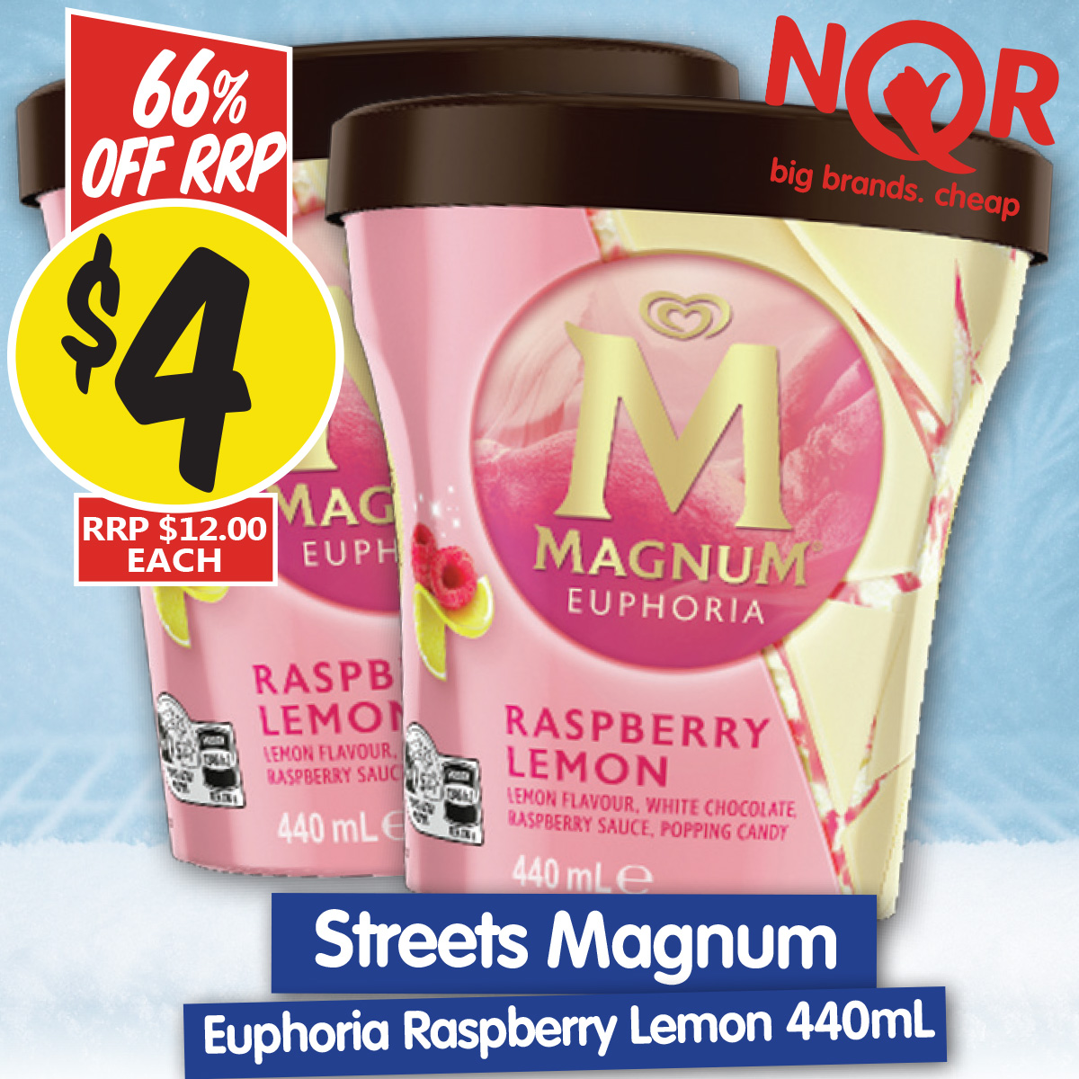 NQR - Get your favourite Big Brand Ice Cream CHEAPER at NQR! Mix things ...