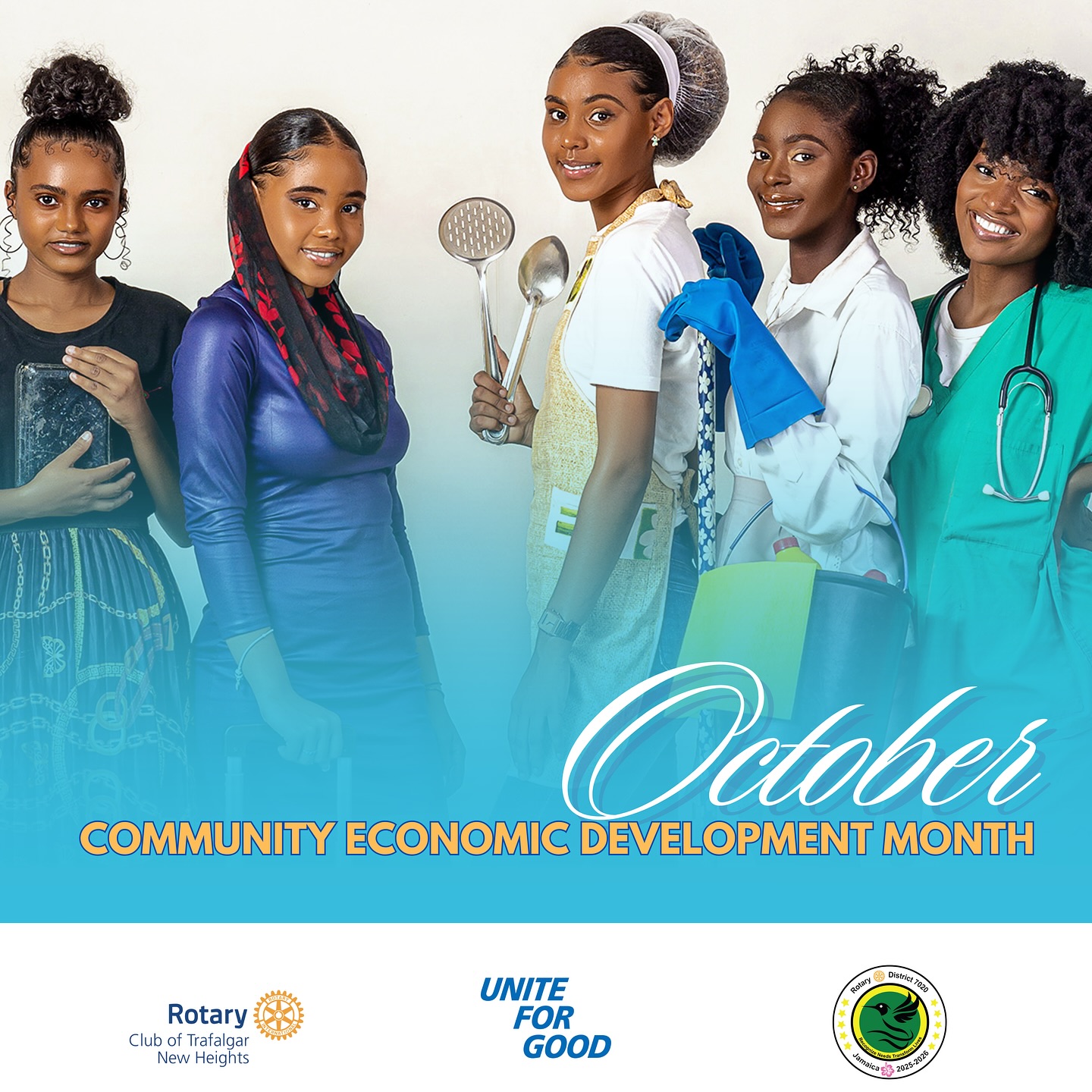 Rotary - 🌍 October is Community Economic Development Month in Rotary ...
