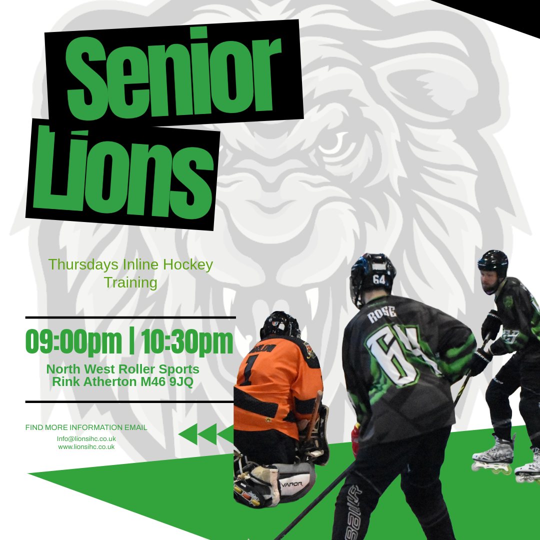 Lions - 🏒 Lions Senior Team – Final Inline Hockey Training of 2025! 🏒 ...