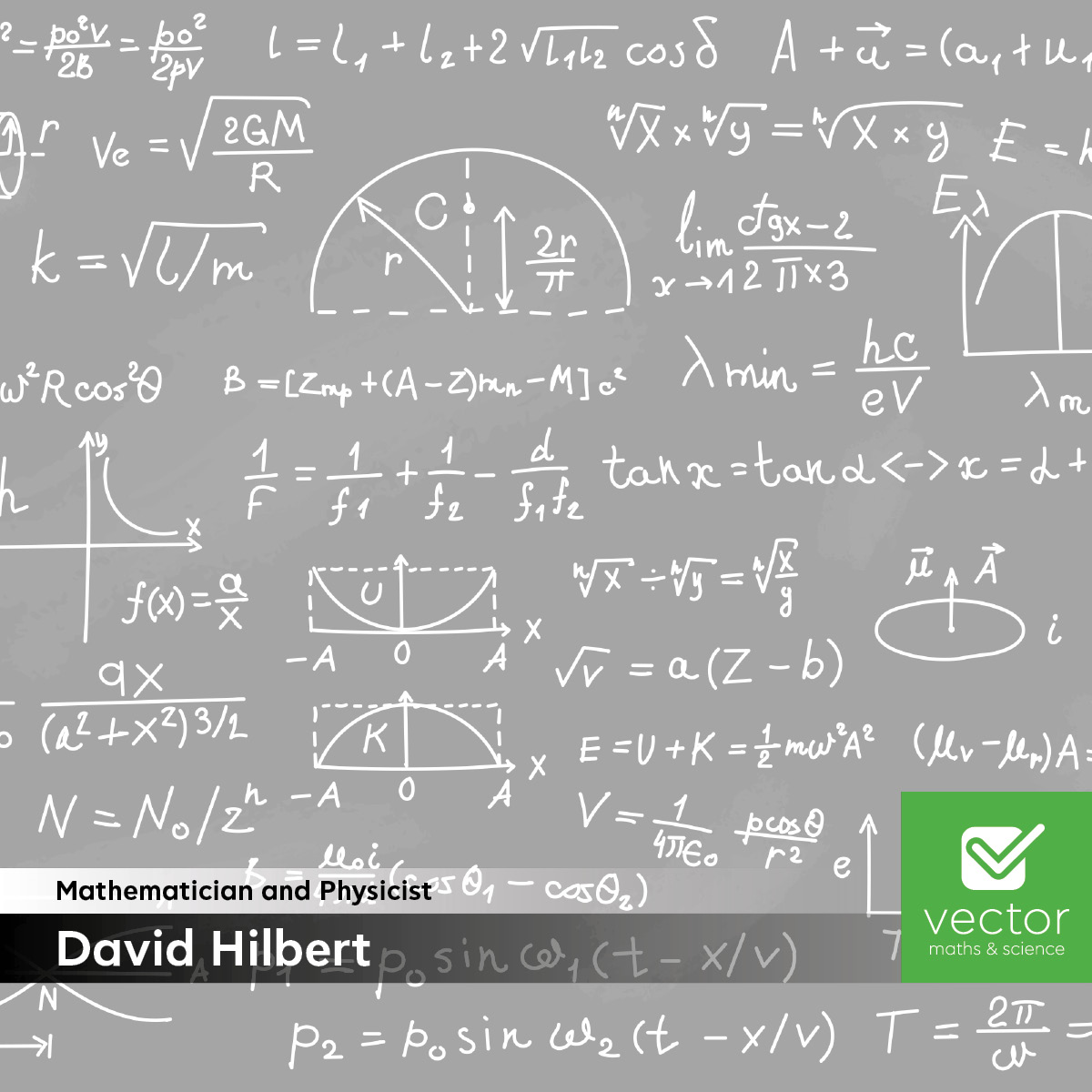 Todays #mathspotlight is David... - Vector Maths & Science