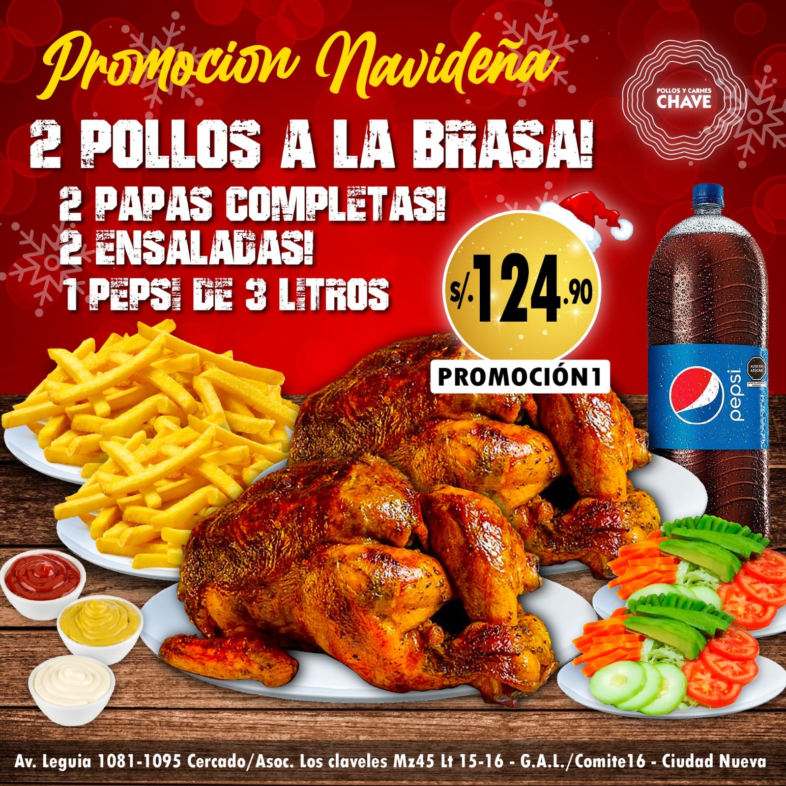 PROMOCIONE... - Pollos y Carnes Chave Polleria Chave - Oficial | Facebook