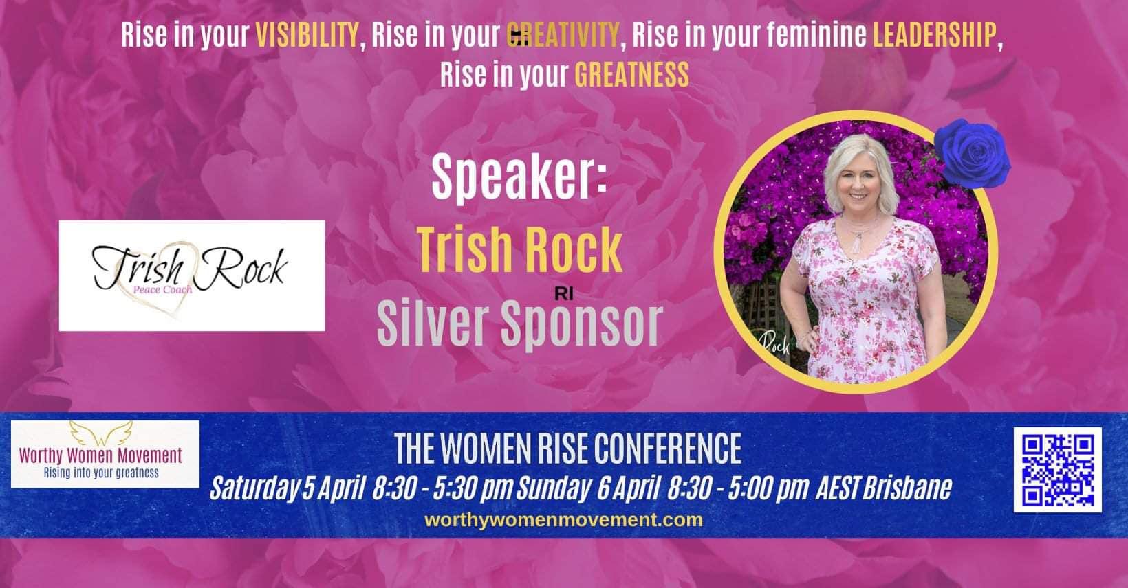 Trish Rock - I am thrilled and excited to be a speaker and...
