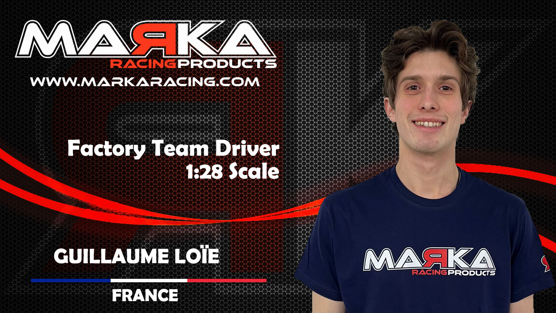 Marka Racing - We are happy to announce that Guillaume...