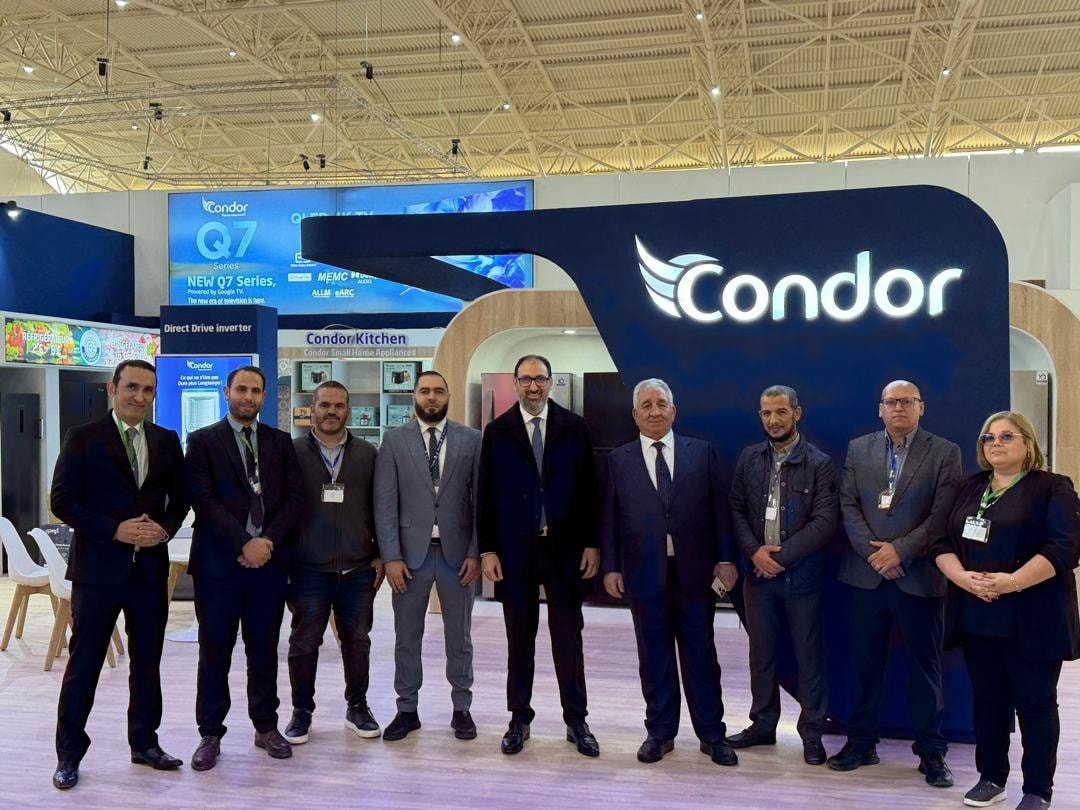 Condor - كوندور جاهزة لإستقبال زوارها في جناحها بمعرض الإنتاج الوطني في ...