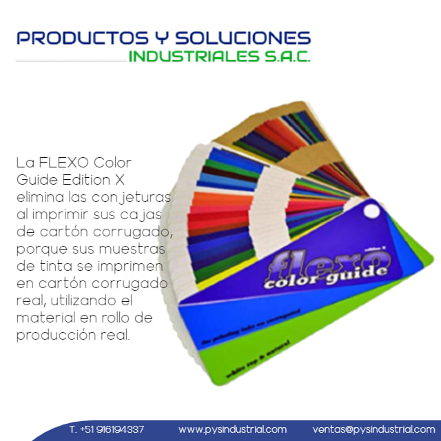 Productos - La FLEXO Color Guide Edition X elimina las conjeturas al ...
