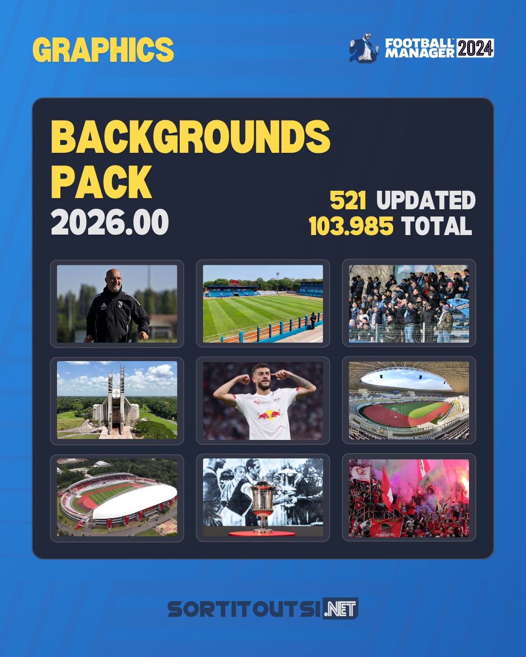 🚨 Backgrounds... - Sortitoutsi - Football Manager Fansite | Facebook