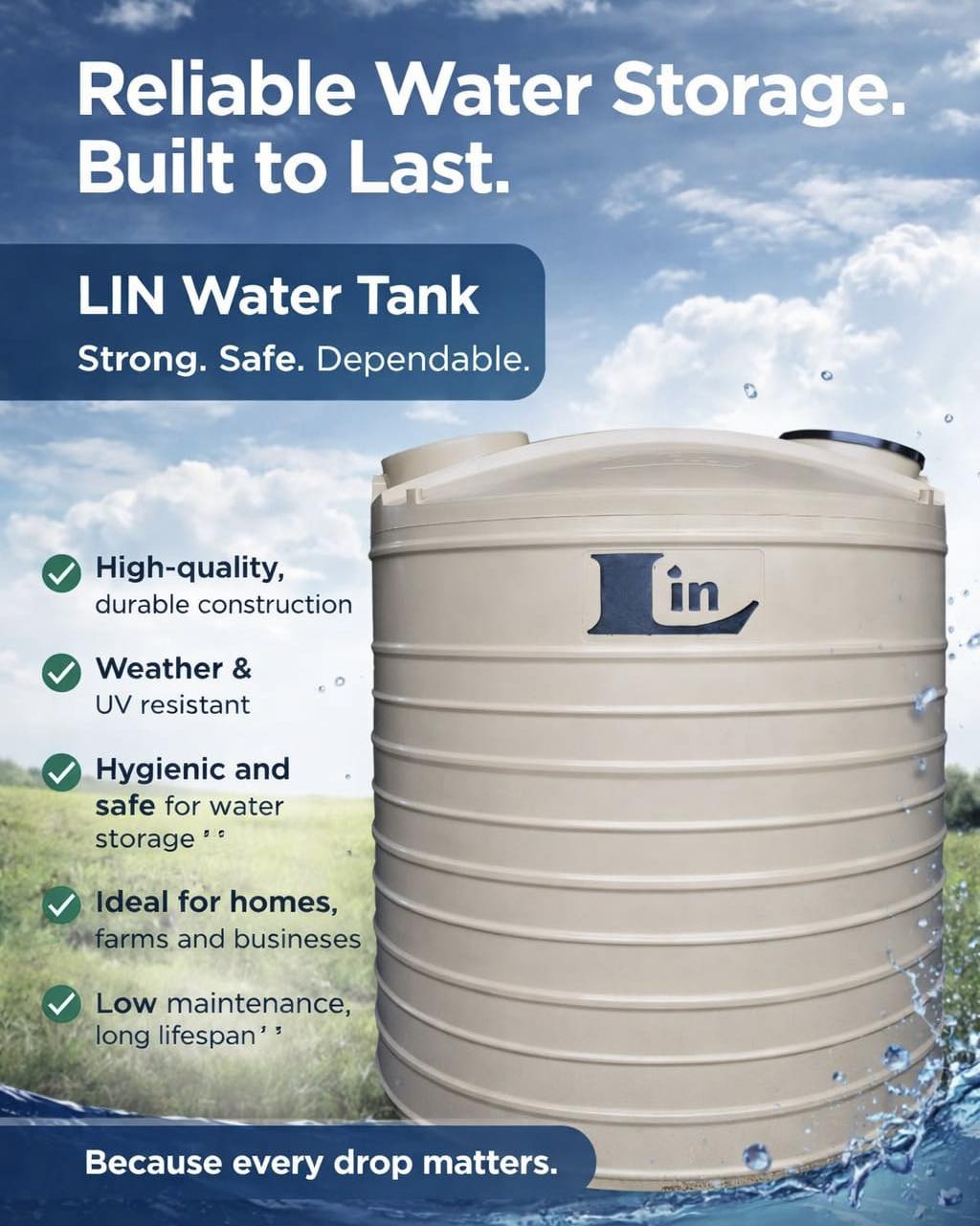LIN Tanks South Africa | Polokwane