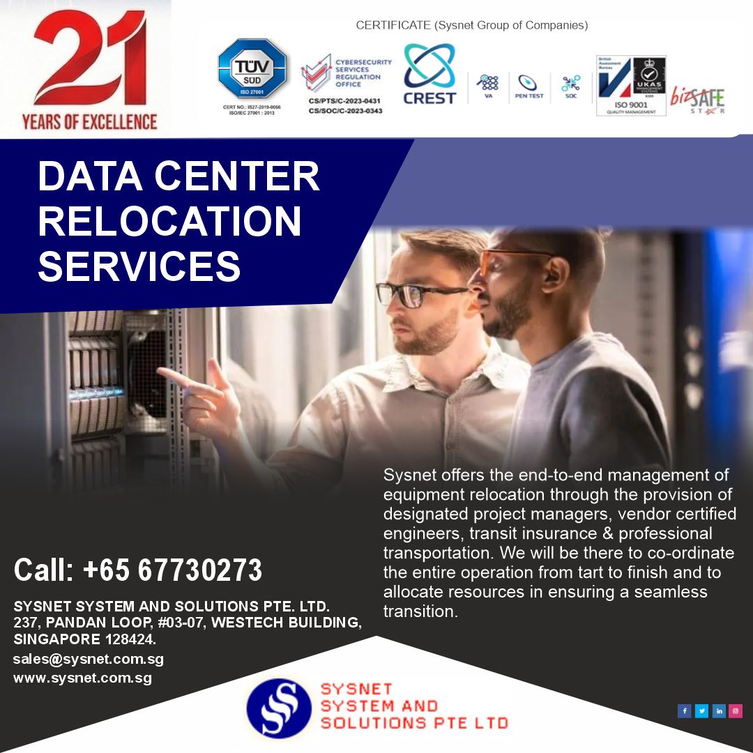 Sysnet System and Solutions Pte Ltd | City West Singapore