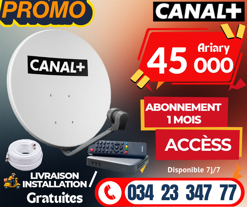Canal+ Distributeur Antananarivo | Tanjombato
