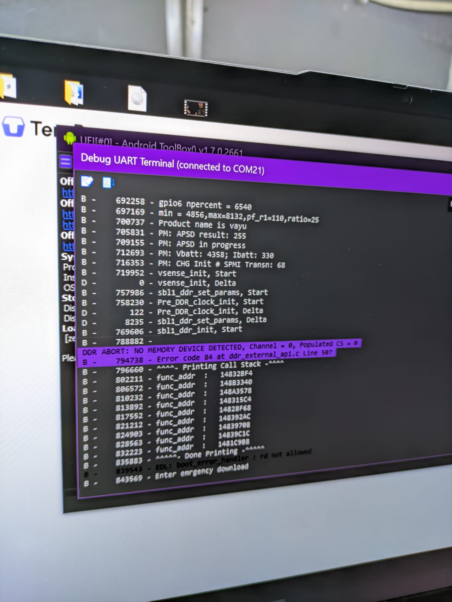 What does this error mean on DDR 8th mix?