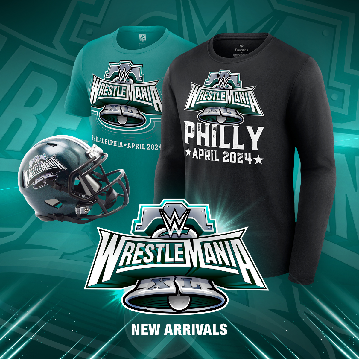 Just dropped! WWE x XO for WrestleMania 42 collection is now