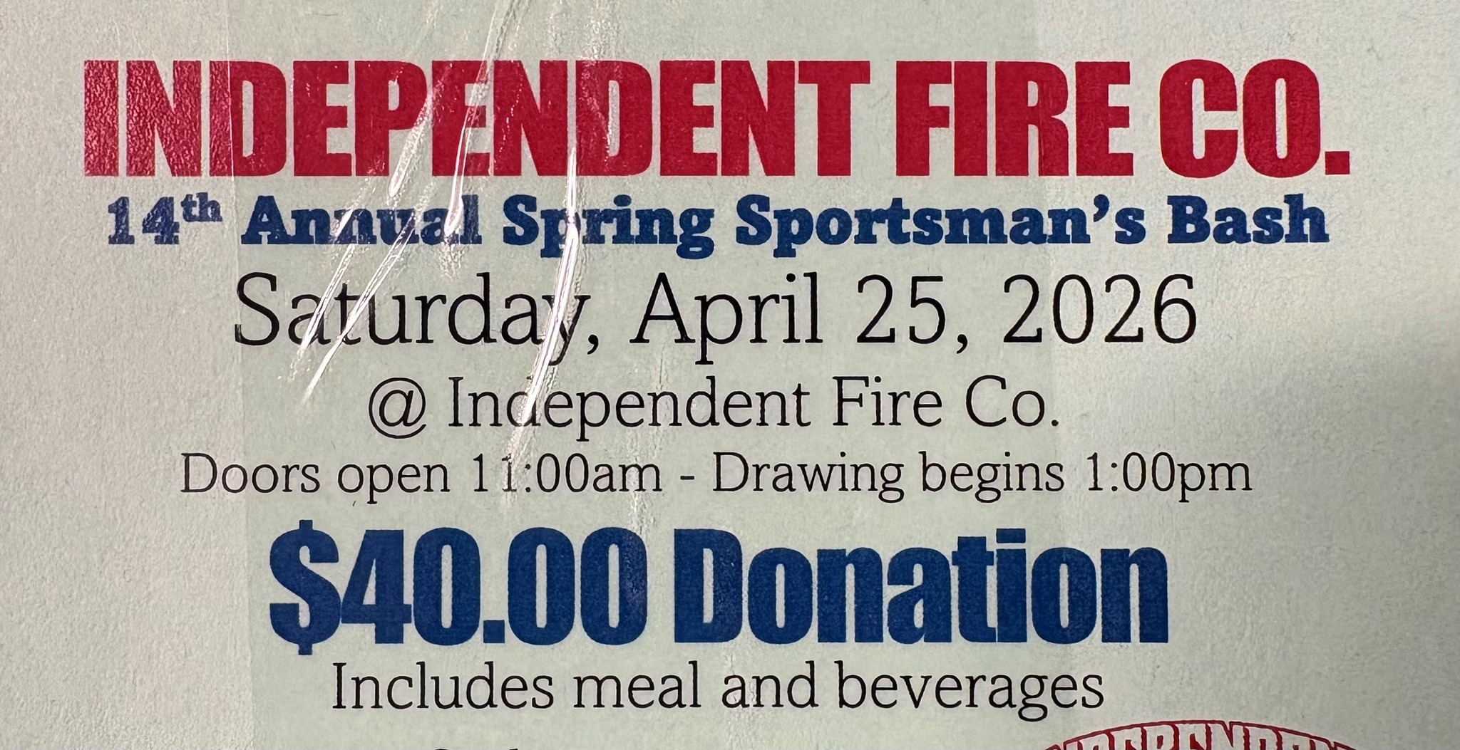 14th Annual Spring Sportsman's Bash