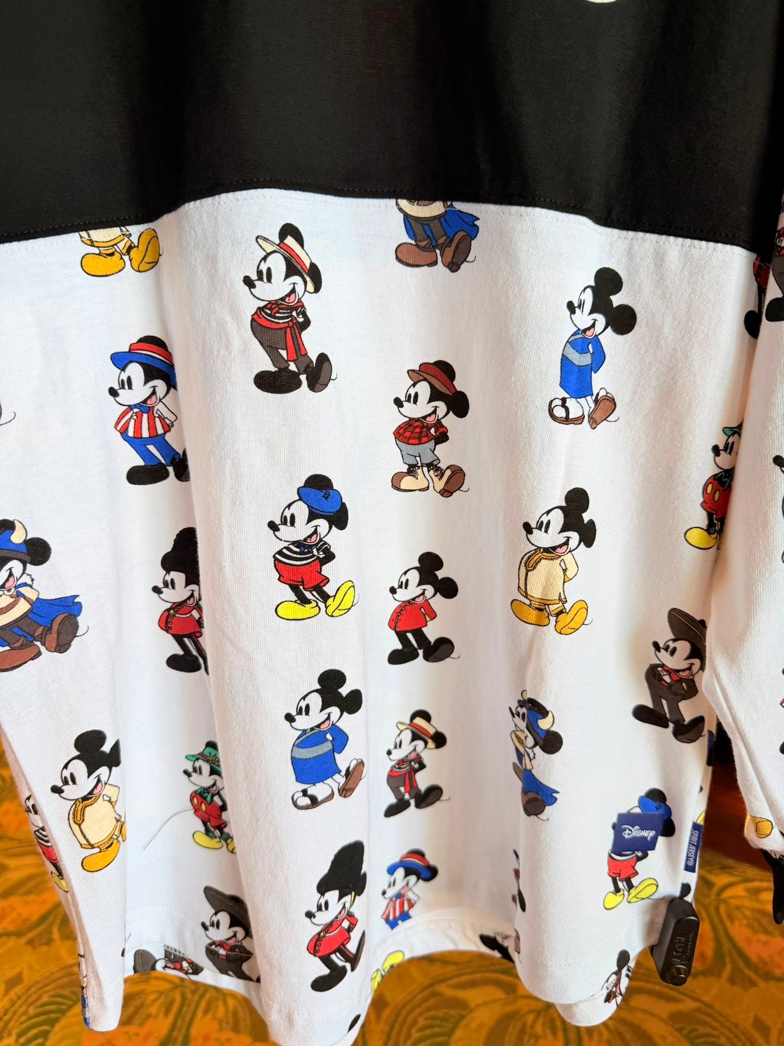 The pre-opening Spirit Jerseys for World of Frozen and Disney