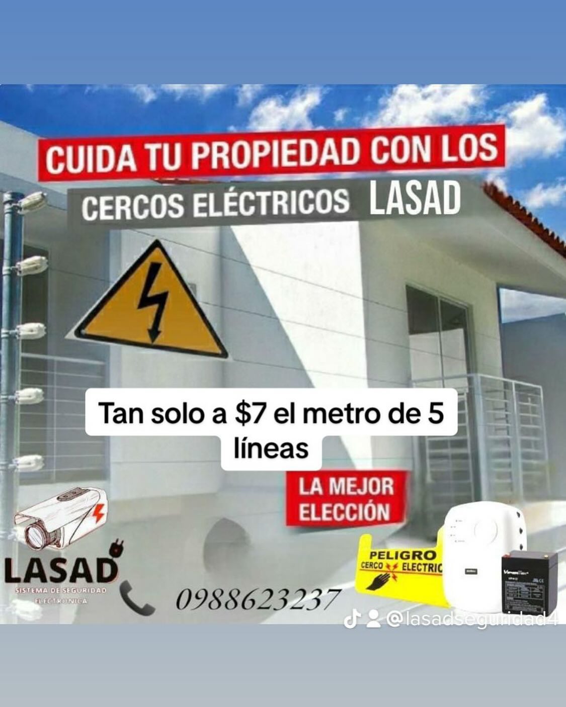 Lasad Sistema De Seguridad Electrónica | Milagro