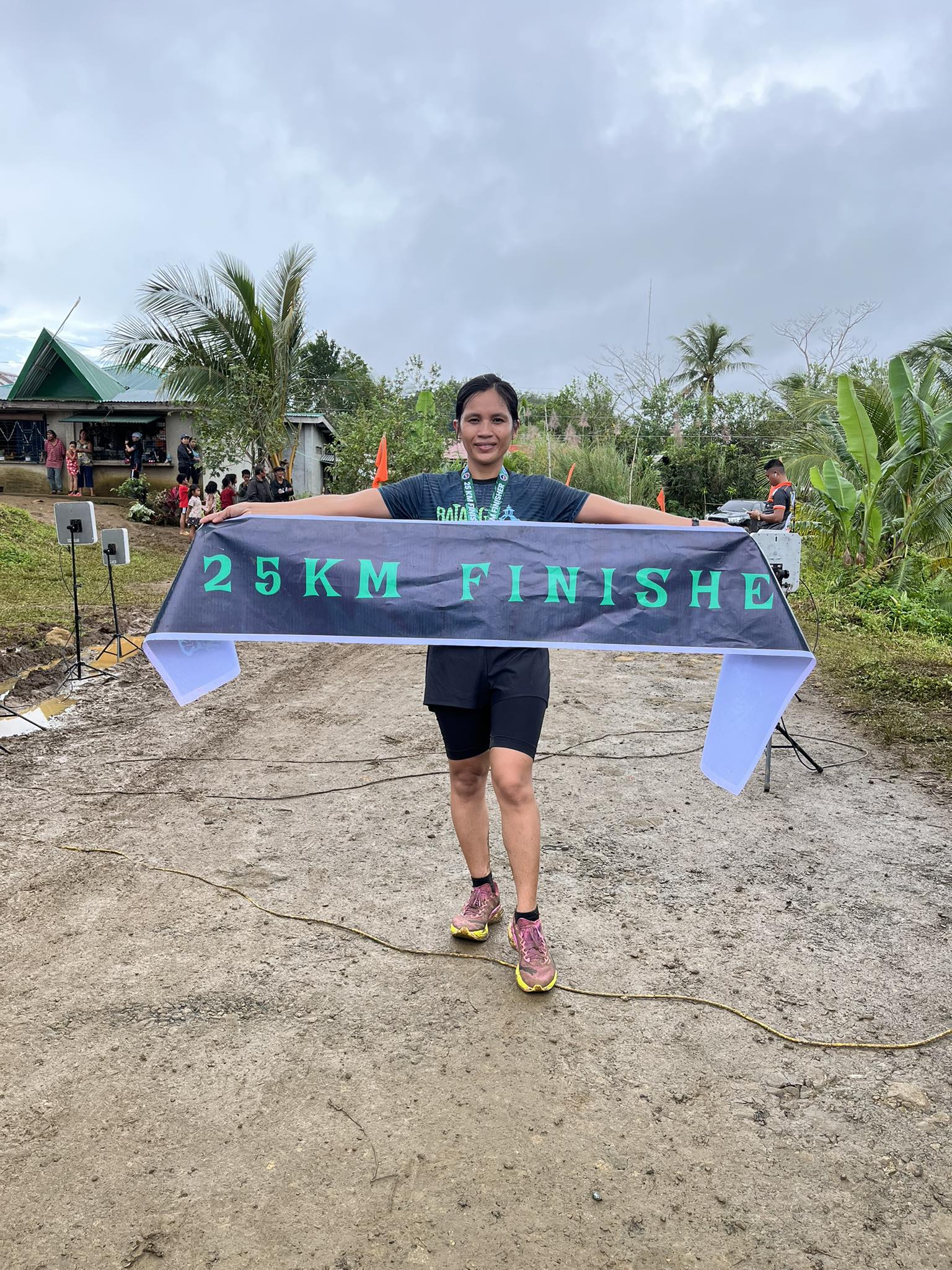 Surigao - JUST IN: The 25km Female category has its first runner at the ...
