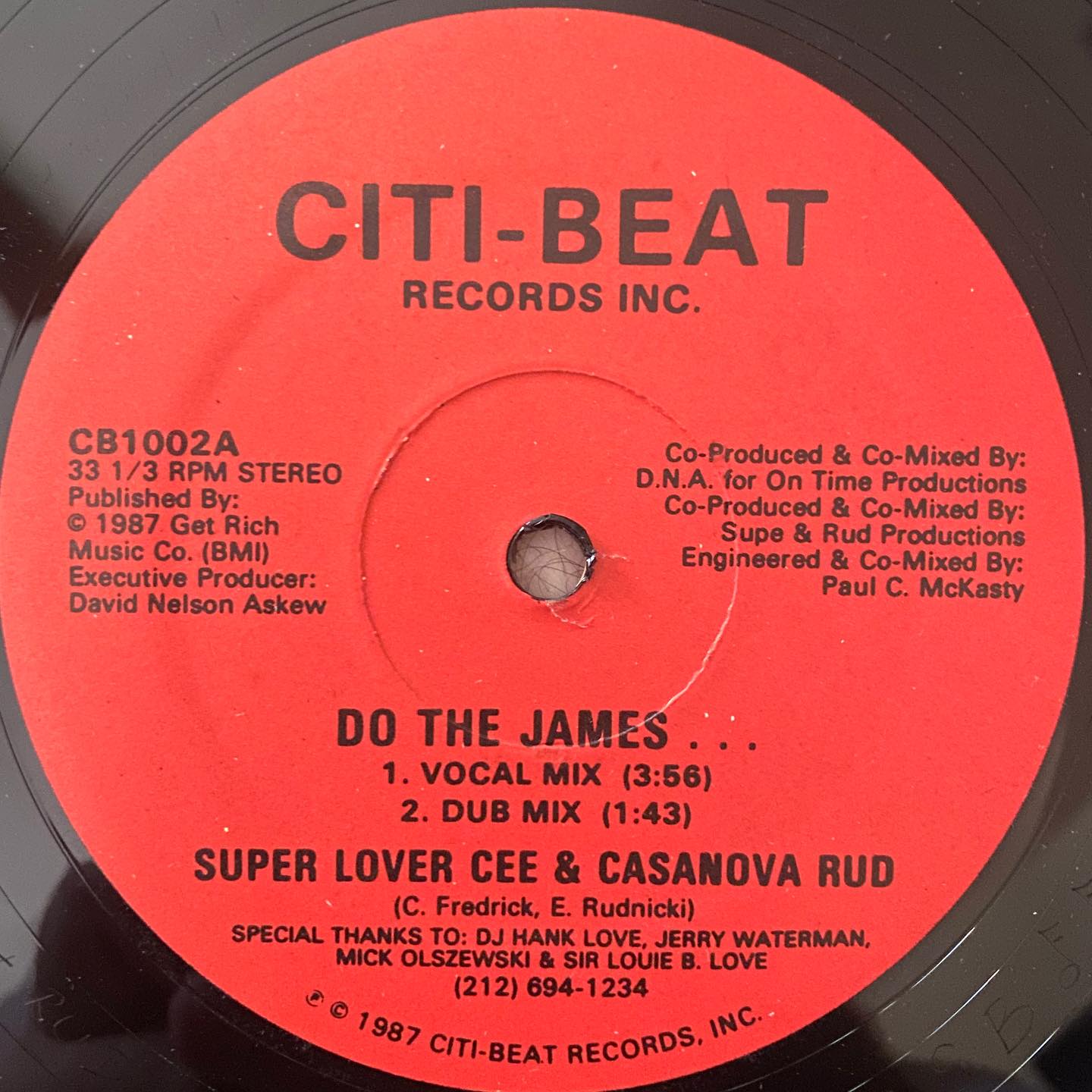 Super Lover Cee and Casanova Rud's classic track Do the James