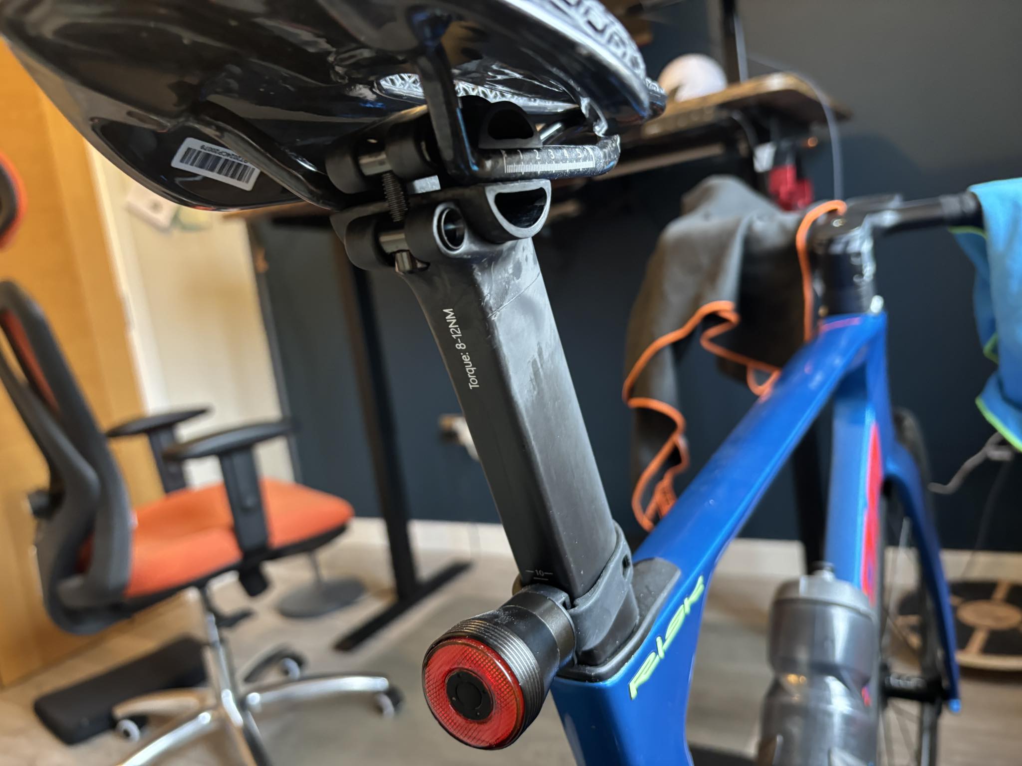Elitaone seat post installation for Merida Reacto bike